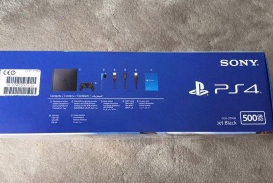 новая ps4 slim в коробке