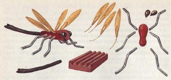 мастер-класс по лепке пластилиновой стрекозы