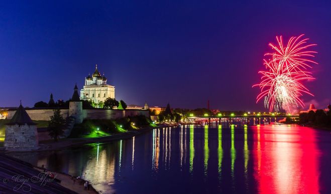 Прогноз погоды; Погода; Города России; 24 июля; 2016 год; Псков; День города