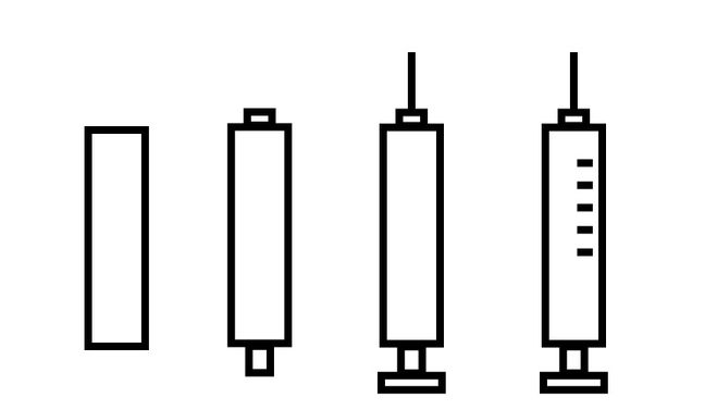 шприц рисунок