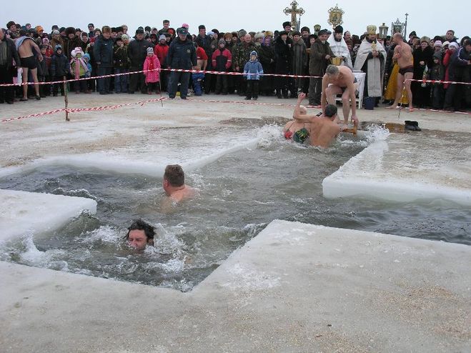 Купание на Крещение