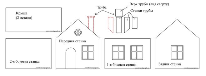 Как сделать домик из потолочной плитки своими руками