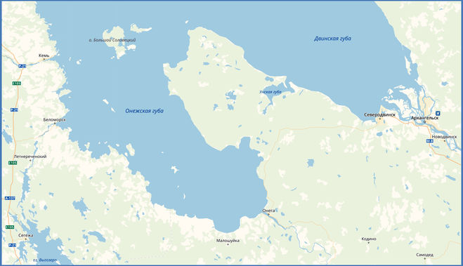 Поморье - берег моря от Кеми до Онеги